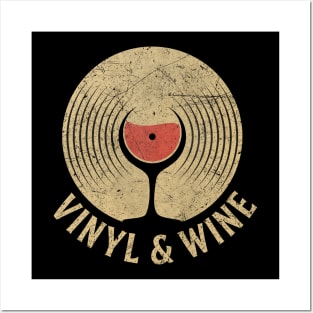 Vinyl Collector Wine Lover Posters and Art